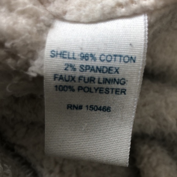 Market & Spruce Stitch Fix Olive Cargo Utility Sherpa Lined Jacket Coat Sz S - Picture 7 of 8